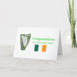 Nouvelle carte de citoyen irlandais