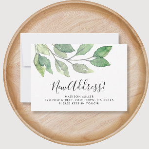 Nouvelle carte de Faire-part de déplacement d'adre