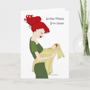 Nouvelle carte de félicitations pour bébé