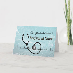 Nouvelle carte de félicitations pour les infirmièr