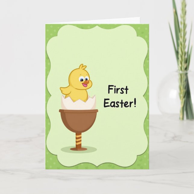 Nouvelle carte de Pâques Petit Oiseau (Devant)