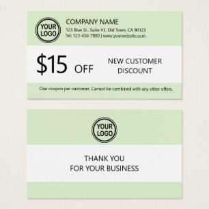Nouvelle carte de rabais client