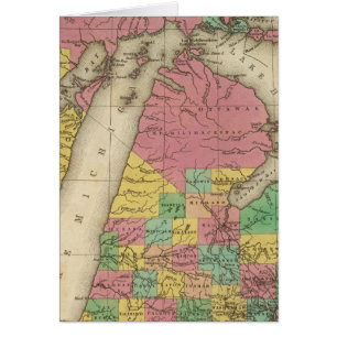 Nouvelle Carte Du Michigan