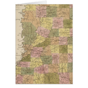 Nouvelle Carte Du Mississippi