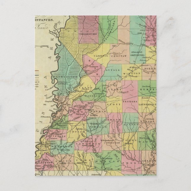 Nouvelle Carte Du Mississippi 2 (Devant)