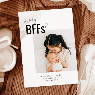 Nouvelle carte Faire-part de naissance   BFF