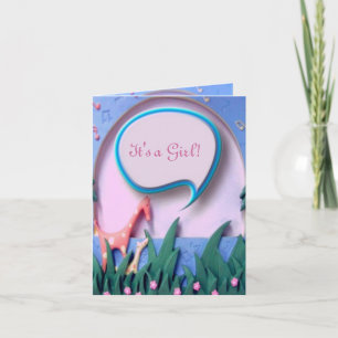 Nouvelle carte Faire-part pour bébé