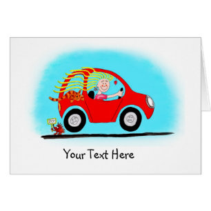 Nouvelle carte personnalisée pour pilote fille