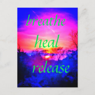 NOUVELLE CARTE POSTALE BRILLANTE HEAL
