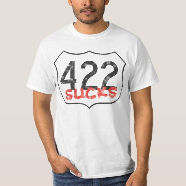 Nouvelle conception - 422 patinés suce le T-shirt (Devant)