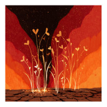 Nouvelle croissance - Poster Solarpunk