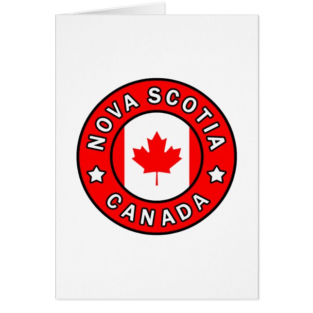 Nouvelle-Écosse Canada (Devant)