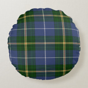 Nouvelle-Écosse Tartan Plaid Decorator coussin ron
