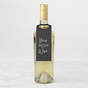 Nouvelle étiquette de vin de maman