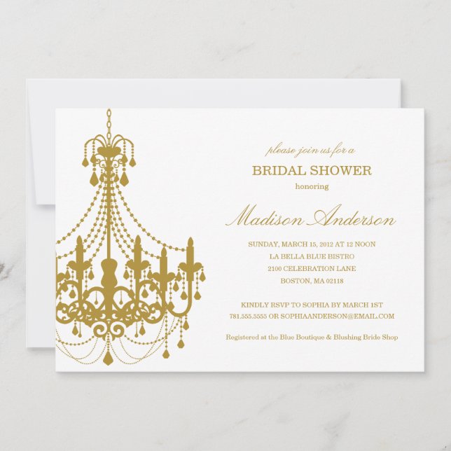 NOUVELLE INVITATION DE FÊTE DE LA MARIÉE DE (Devant)