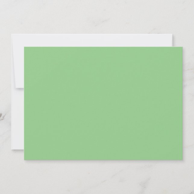 Nouvelle invitation plate personnalisée avec texte (Devant)