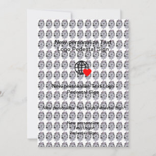 Nouvelle invitation plate personnalisez la vôtre