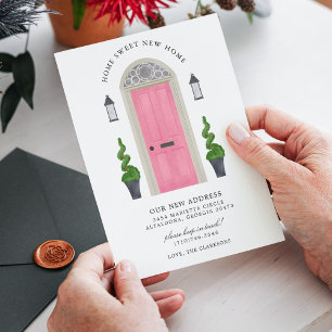 Nouvelle Maison Douce Maison Invitation de Déménag