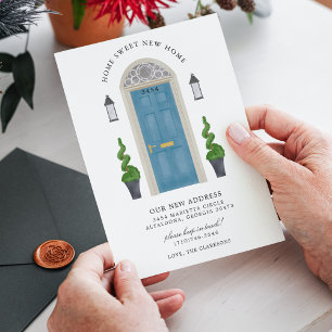 Nouvelle Maison Douce Maison Invitation de Déménag