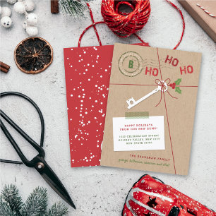 Nouvelle maison Nouvelle carte de Faire-part de va