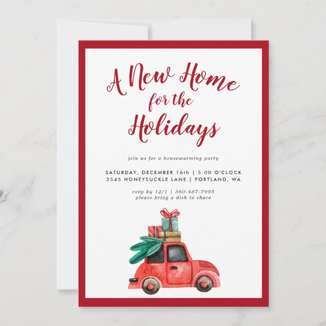 Nouvelle maison pour les fêtes | Réchauffement des (Devant)