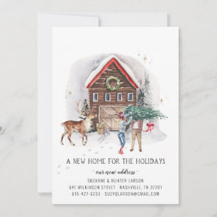 Nouvelle Maison Pour Les Vacances Faire-part En Mo