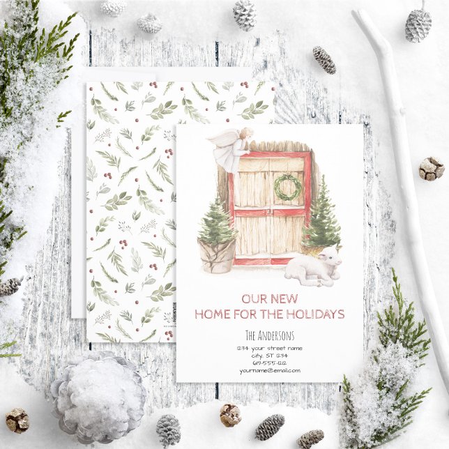 Nouvelle maison pour les vacances Faire-part mobil (Créateur téléchargé)