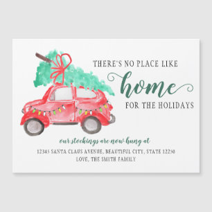 Nouvelle maison pour Noël Faire-part de déménageme