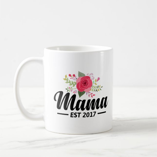 Nouvelle maman de tasse de maman Est 2017 avec la (Gauche)
