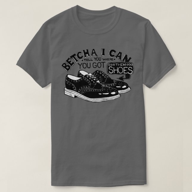 Nouvelle-Orléans Chaussure Scam TShirt (Design devant)