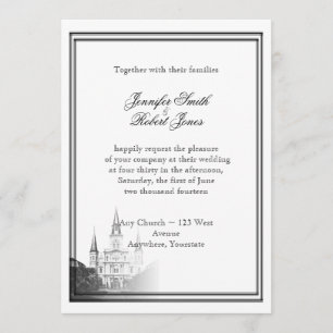 Nouvelle-Orléans Destination Mariage Invitation