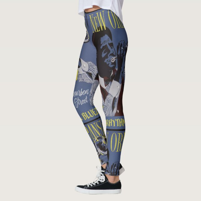 Nouvelle-Orléans Musique leggings (Gauche)