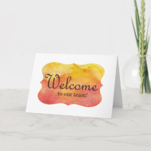 Nouvelle série d'embauche - Sunshine - Carte de bi