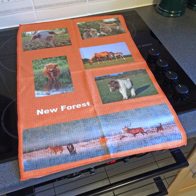 Nouvelle serviette de cuisine pour animaux foresti (Créateur téléchargé)