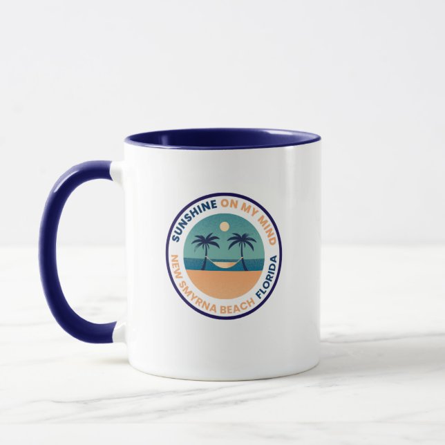 Nouvelle Smyrna Beach Floride Café Mug (Gauche)