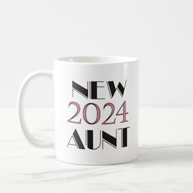 Nouvelle tante Mug 2024 (Gauche)