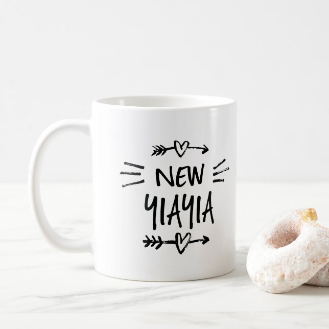 Nouvelle Tasse à Café YiaYia (Avec donut)