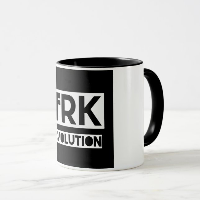 NOUVELLE Tasse de café Évolution T.R.K (Devant droit)