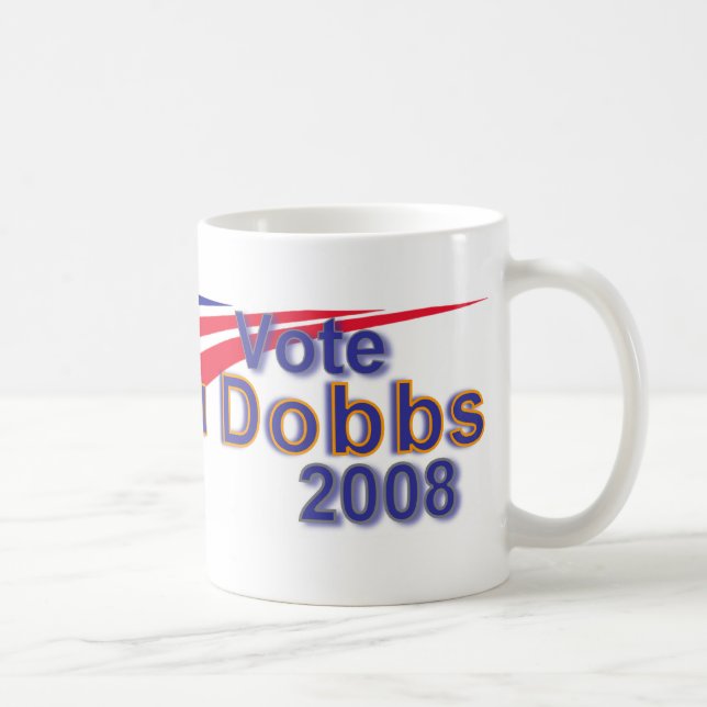 Nouvelle tasse de Lou Dobbs en 2008 (Droite)