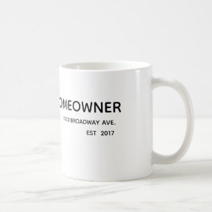 nouvelle tasse de propriétaire