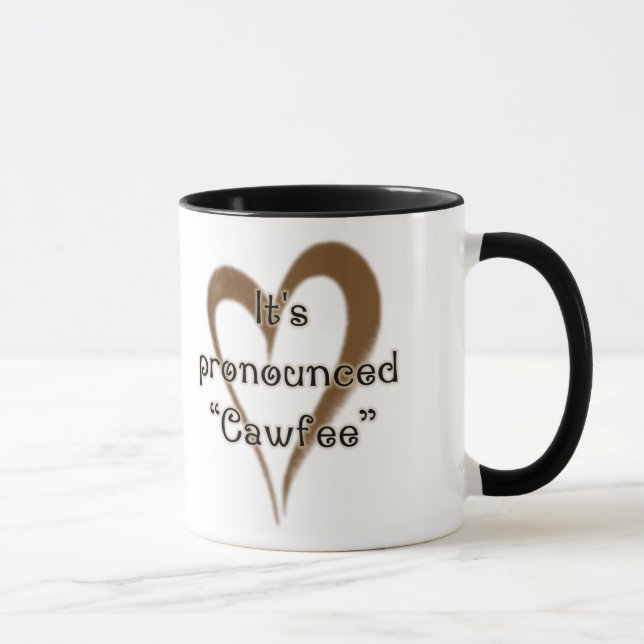 Nouvelle tasse de Yawk Cawfee (Droite)