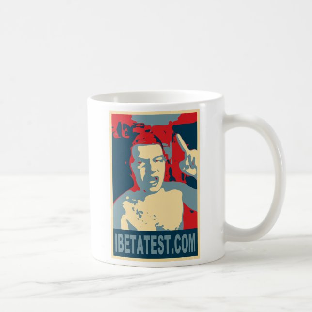 NOUVELLE tasse d'Un-Visage d'iBetaTest.com ! (Droite)