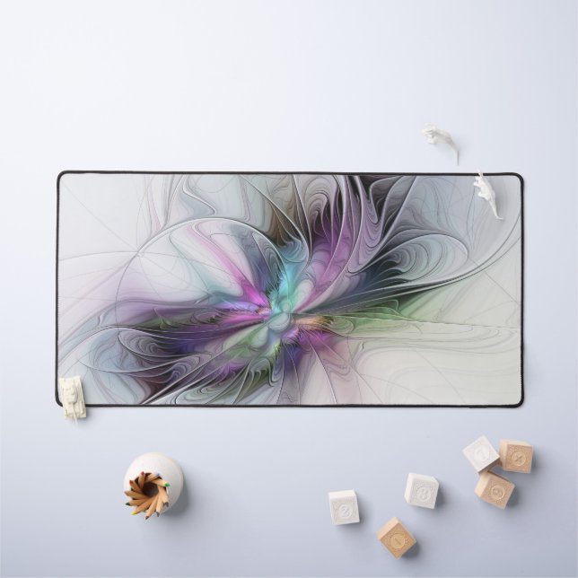 Nouvelle vie, Colorful Abstrait Fractal Art Imagin (Tableau pour enfants)