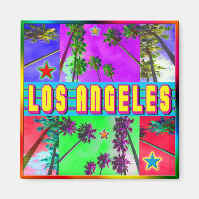 Nouvelle vie : Magnet "Los Angeles" (Devant)