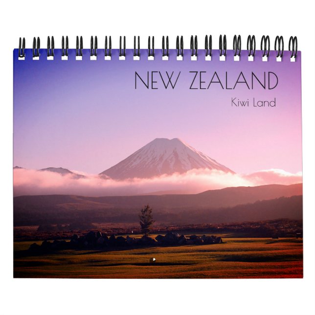 Nouvelle-Zélande 2027, Calendrier Photo (Protection)