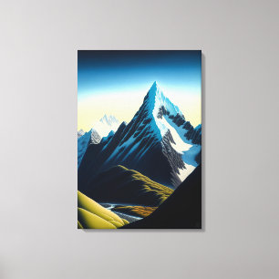 Nouvelle-Zélande Alpes du Sud - toile Imprimer