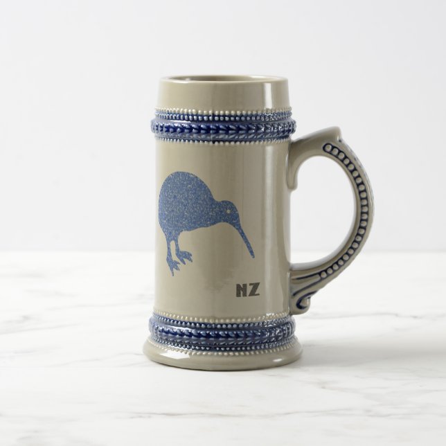 Nouvelle-Zélande Kiwi Beer Stein Mug (Droite)