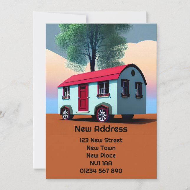 Nouvelles cartes d'adresse (Devant)