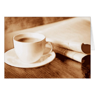 Nouvelles et café de matin