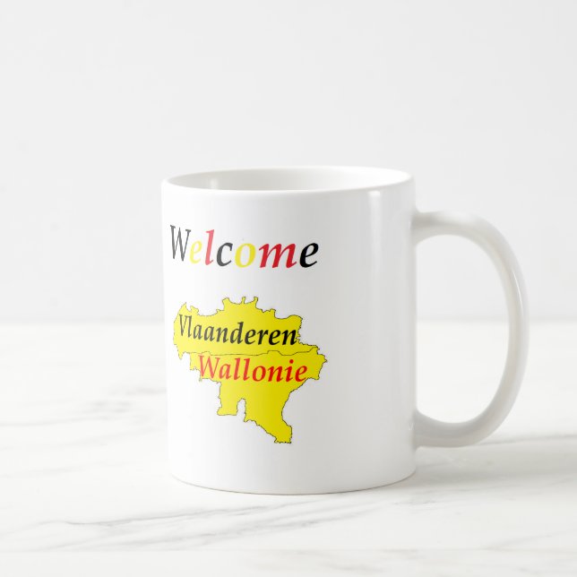 nouvelles tasses de la Belgique (Droite)